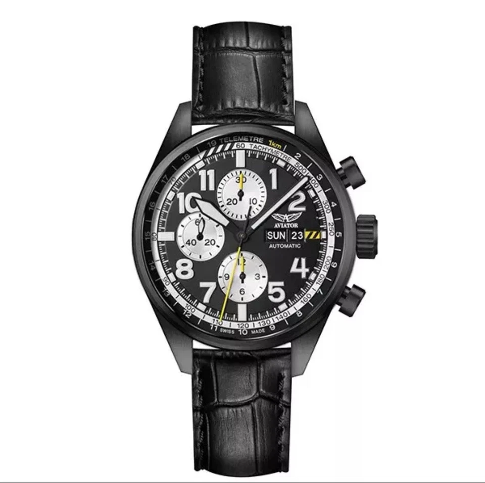 Reloj Hombre Aviator Airacobra P45 Cronógrafo Automático V.4.26.5.175.4 Foto 1 de 1