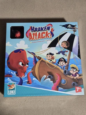 Kraken Attack, Kid's Strategy Board Game, Cooperative Play. 1-4 Players, 25 Mins - Image 1 of 4
