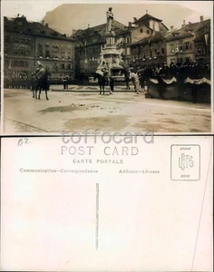 BOLZANO CITTA'-BOZEN-PROPAGANDA WW2 PARATA 1930 FOTOGRAFICA-C89-60 - Picture 1 of 1