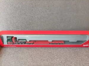 Herpa H0 1:87 in OVP - 153195 MAN TGA XXL Tieflade-Sattelzug "Kahl Schwerlast" - Bild 1 von 6