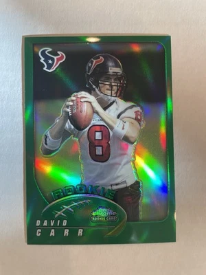 David Carr 2002 Topps Chrome - Rookie Refractor #166 (RC) Very Clean! - Image 1 of 4
