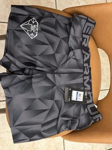 Under Armour HeatGear Printed Compression Shorts Mens XL Training - Picture 1 of 6