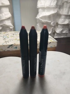 3x TRESTIQUE Lip FLORENCE FIG Matte Crayon, Paris Pink Lip Glaze + Belize Bordea - Bild 1 von 1