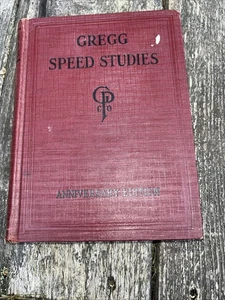 Vintage 1929 Hardcover Gregg Shorthand Anniversary Edition John Robert Gregg, - Bild 1 von 7