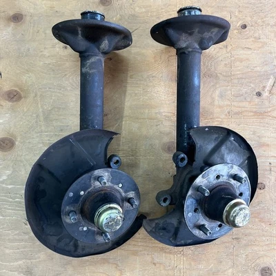 79 80 81 82 83 Datsun 280ZX Front Strut Tubes/Spindles coilovers Datsun 510 Swap - Image 1 of 4