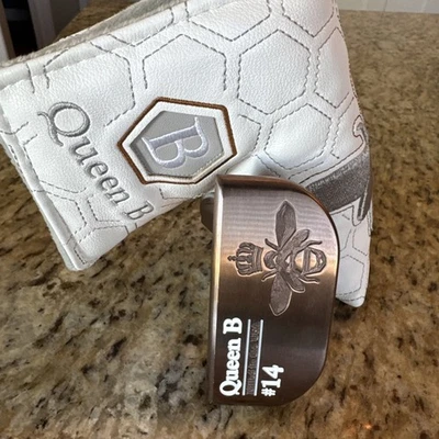 NEW! Bettinardi 2023 Queen B 14 Putter 34" RH 7197 + Headcover - Image 1 of 4