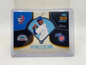 2013 Topps Heritage Daytona Cubs Jorge Soler The Road to the Show Card RTTS-JS - Picture 1 of 2