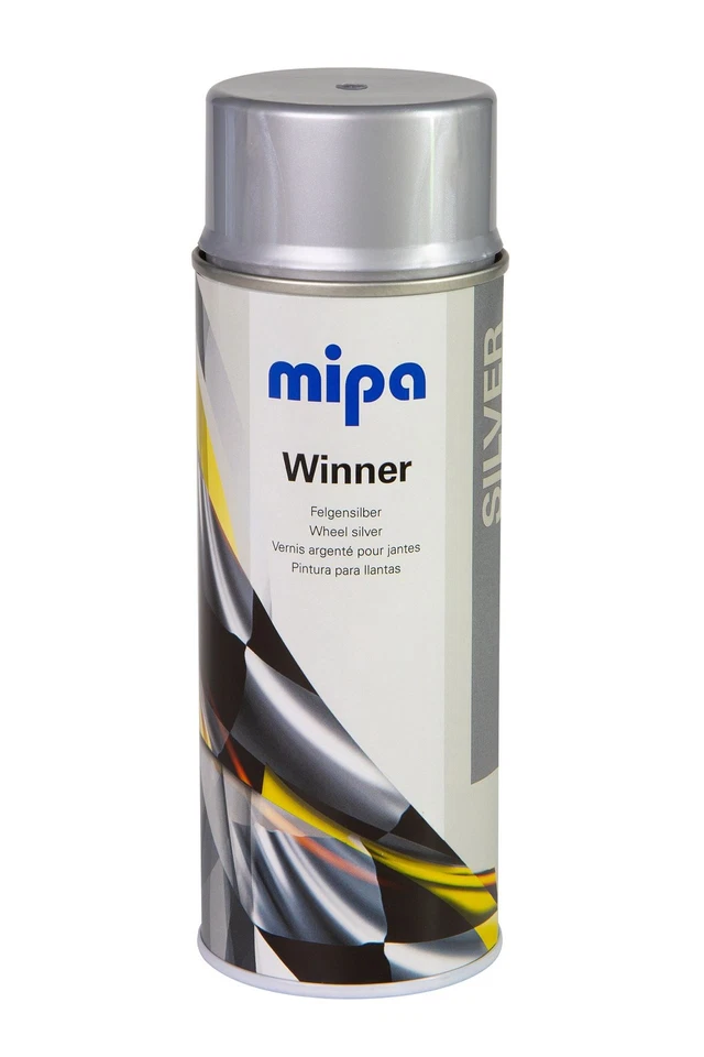 Mipa Winner Felgensilber Autolack Spraydose 400ml Lackspray Felgenlack  - Bild 1 von 1