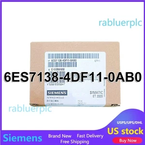New Siemens 6ES7 138-4DF11-0AB0 6ES7138-4DF11-0AB0 Electronics module for ET200S - Picture 1 of 15