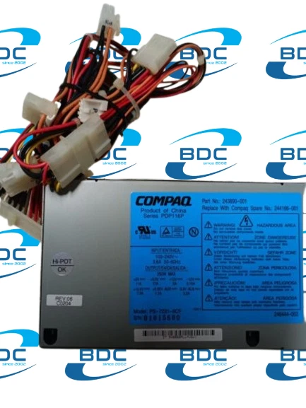Alimentatore Power supply Compaq presario 6000 243890-001 (Sped.Veloce) - Immagine 1 di 1