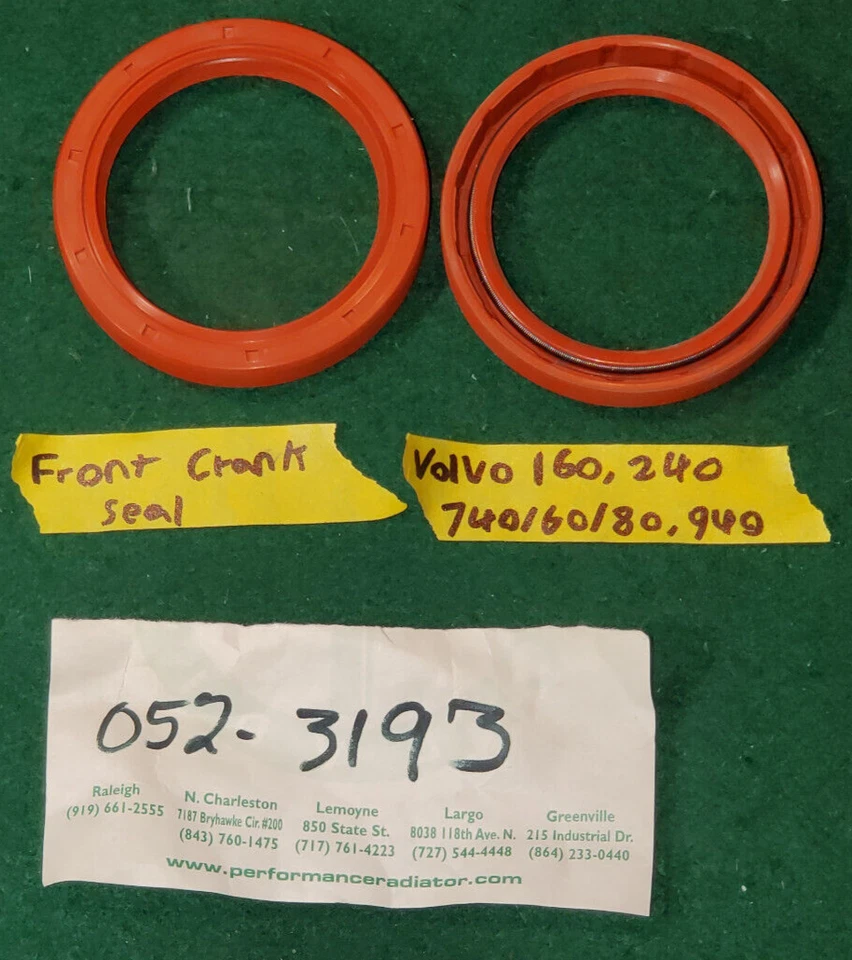Sellos de aceite de manivela delantera para Volvo 240 244 760 744 780 940 Marcos GT Foto 1 de 1