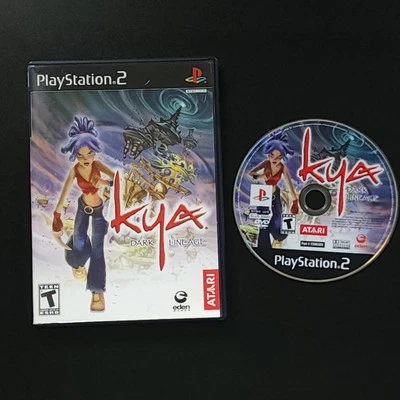 Kya: Dark Lineage (Sony PlayStation 2, 2003) - Game Case + Game Disc - Image 1 of 4