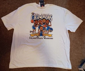Fanatics Golden State Warriors 21/22 NBA Champions Karikatur T-Shirt Gr. 3XL - Bild 1 von 4