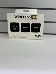 RODE Wireless GO (Gen 3) 2-Person Compact Digital Wireless Microphone System NEW - Picture 1 of 6