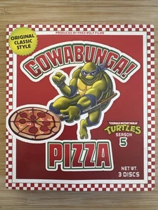 Teenage Mutant Ninja Turtles Season 5 DVD Set Cowabunga Pizza Classic Style - Picture 1 of 5