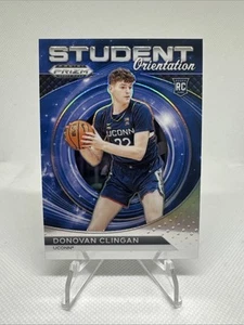 2024 Prizm Draft Picks Donovan Clingan Student Orientation RC Silver #10 - Picture 1 of 2