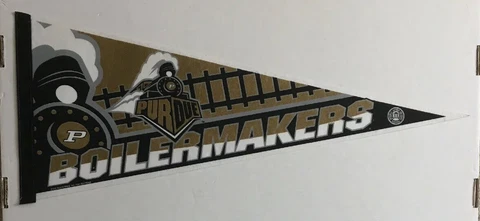 NCAA Purdue University Boilermakers 12" x 30" Felt Pennant, Officially Licensed Cover