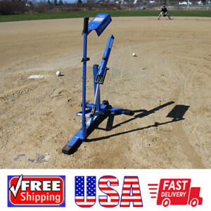 Baseball Softball Throwing Pitching Machine Training Aid Outdoor Sport Portable