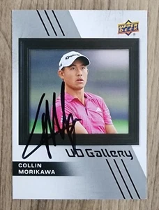 Collin Morikawa Signed 2024 Upper Deck Gallery Golf Card #UD-33 Auto Golfer RAD - Picture 1 of 1