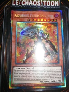 YU-GI-OH! CR GEARFRIED PHENIX IMMORTEL TOCH-FR012 MINT NEUF EDITION 1 FRANCAIS - Picture 1 of 5