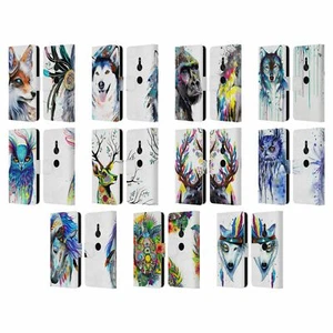 OFFICIAL PIXIE COLD ANIMALS LEATHER BOOK WALLET CASE COVER FOR SONY PHONES 1 - Picture 1 of 17