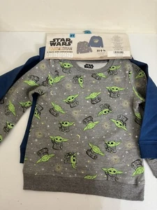 Star Wars The Mandalorian 2 Pack Kids  Sweatshirts Size 4T New - Picture 1 of 4