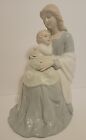 HOMCO 8" Porcelain Mother and Child Figurine Stamped 8809 