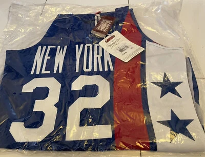 Mens Mitchell & Ness NBA Authentic Jersey 1973 New York Nets Julius Erving #32 - Image 1 of 3
