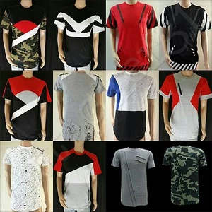 Men's Hip Hop Style Long T-Shirt with Side Zipper S to 4XL - Picture 1 of 149
