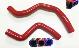 Red Silicone Radiator Hose Kit For 2001-2006 Evo 7 8 9 4G63T Turbocharged - Picture 1 of 1