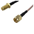 Sma Male To Sma Female  Bulkhead Crimp Rg316 Coax Cable  Pigtail 15Cm R1c93231