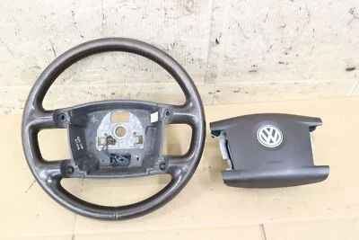 VW Touareg 7L Lenkrad Original Leder Braun 3D0419091T Beheizt W! - Bild 1 von 3