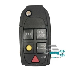 VOLVO Smart Keyless Remote Entry Flip Key Shell Fob Replacement For VOLVO XC70 - Picture 1 of 3