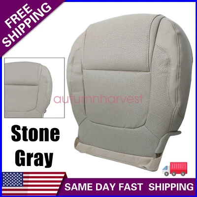 For 2011 2012 2013 2014 2015 Ford Explorer Driver Bottom Seat Cover Stone Gray - Image 1 of 4