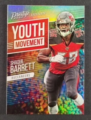Shaquil Barrett 2020 Panini Prestige #YM-SB Tampa Bay Buccaneers - Image 1 of 2