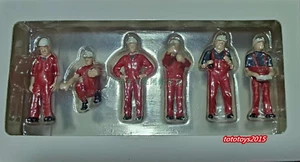 1/50 Red CAT Truck Workers Construction Mini Action Figurine Dolls Model Toys - Picture 1 of 5
