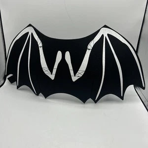 Haustier leuchtendes Skelett Knochen Fledermaus Flügel Cosplay Kostüme Verkleiden Medium Hund oder Katze - Bild 1 von 7