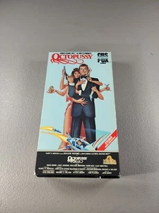 James Bond 007 Octopussy 1984 VHS CBS FOX Roger Moore Maud Adams - Picture 1 of 2