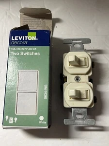 Interruptor doble en caja incorrecta paquete abierto + Devoluciones en tienda - Imagen 1 de 2