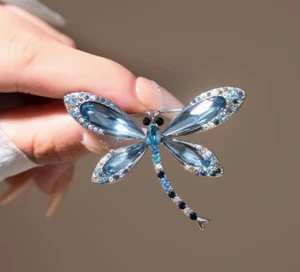 dragonfly pin brooch firefly Fashion jewelry NEW FREE Ship 2 inch - Picture 1 of 1