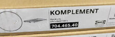Brand New IKEA KOMPLEMENT White Pull-Out Pants Hanger 704.465.40 - fast shipping