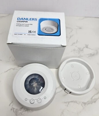 Danlers CESRPIR Ceiling Surface Mounted PIR Absence Switch Round - Image 1 of 2
