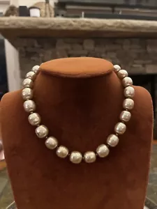 "Collar barroco Miriam Haskell 17"" sin firmar" - Imagen 1 de 7