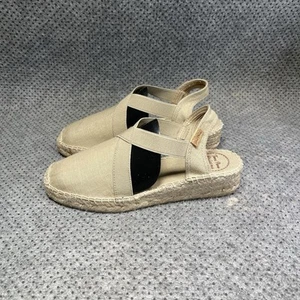 Toni Pons Verona Pedra beige Keilsandalen Größe 7,5 Damen - Bild 1 von 8
