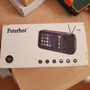 New Never Used Peterhot Mobile TV Wireless Speaker PTH800 Bluetooth - Picture 1 of 18