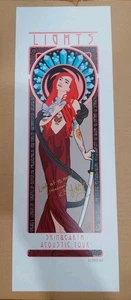 Lights Skin And Earth Acoustic Tour 2019 Print 17x6 - Bild 1 von 5