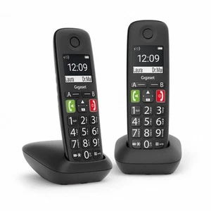 Téléphone Sans Fil Gigaset L36852-H2901-D201 Noir Blanc - Zdjęcie 1 z 2