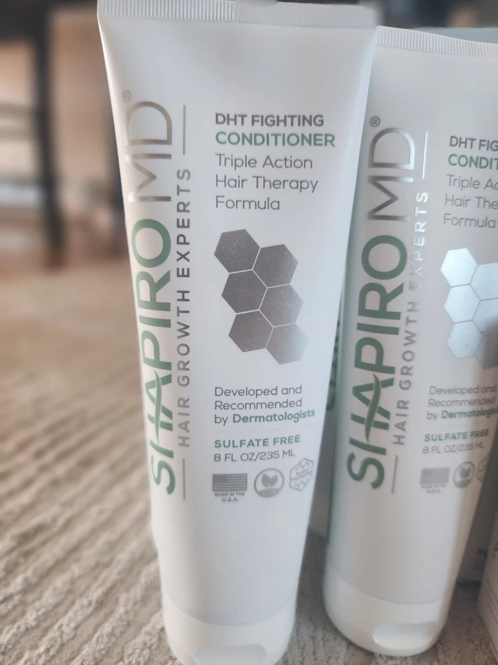 Shapiro MD DHT Acondicionador de Lucha Triple Acción Terapia Capilar 8 OZ * SELLADO Foto 1 de 1