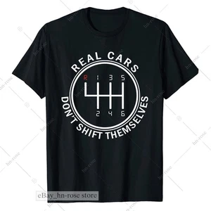 Lustiges Schaltgetriebe T-Shirt Stick Shift Auto Kerl Geschenke Gearhead Racing Tee - Bild 1 von 6