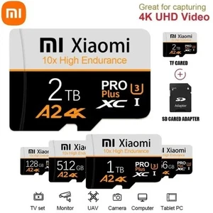 Xiaomi Haute Vitesse 2 To Micro TF SD Carte Mémoire pour Téléphones Caméras Drones PC Cadeau - Photo 1 sur 30